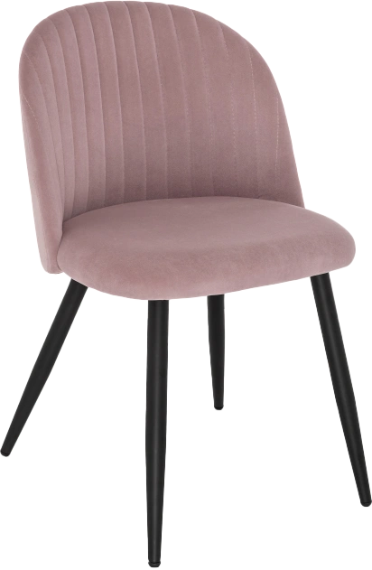 Стул Gabi 1, мягкий, light purple / black