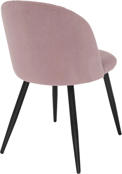 Стул Gabi 1, мягкий, light purple / black