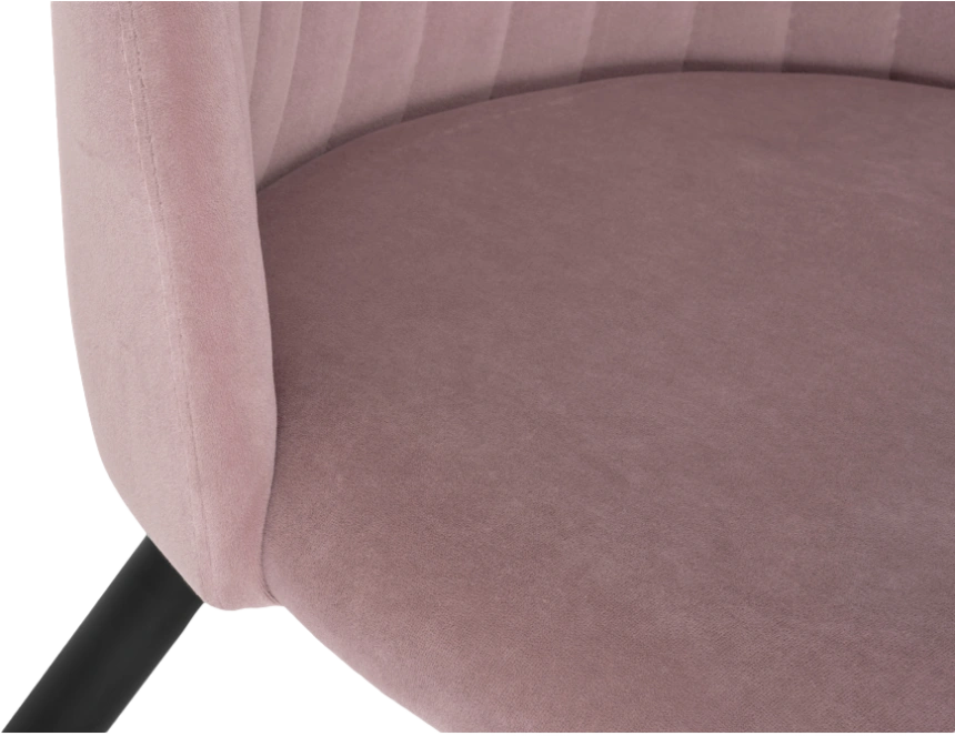 Стул Gabi 1, мягкий, light purple / black