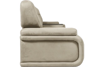 Диван модульный Арт-18, ткань Софа 04, декор Венге Аруба, бар слева 