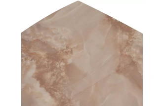 Кухонный раздвижной стол Balde 120, Gloss Amber Jade Solid Ceramic, Black