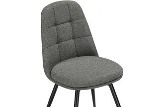 Стул Texas 1, поворотный 360, светло-серый / черный