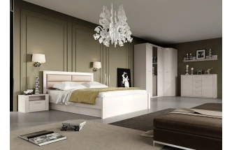 Стеллаж Элана, открытый, бодега белая