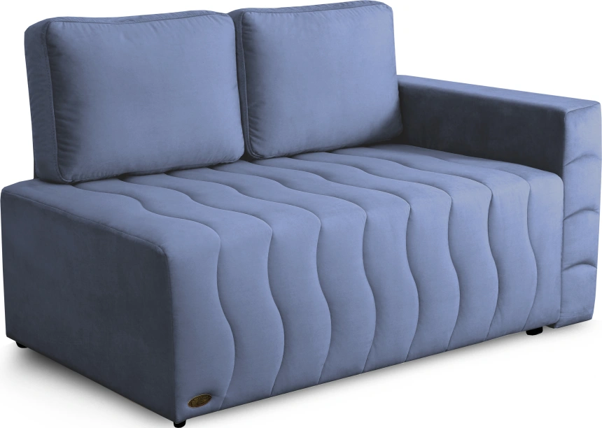 Диван-кровать Орион, левый, мора деним