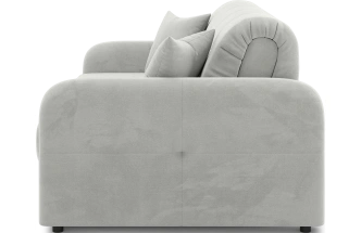 Диван прямой Гаспар 140, модель 045, Happy 900 (светло-серый)