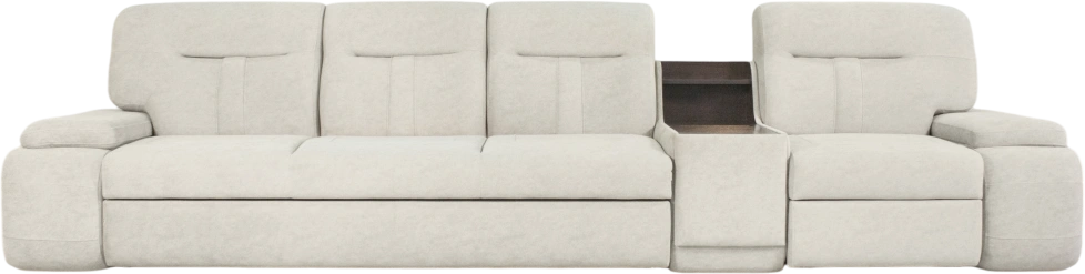 Диван модульный Арт-18, Гретта боне, Венге Аруба, Бар справа