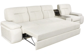 Диван модульный Арт-18, Гретта боне, Венге Аруба, Бар справа