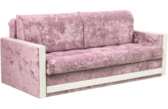 Диван прямой Адель 2, Краш 28, декор Рамух белый