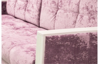 Диван прямой Адель 2, Краш 28, декор Рамух белый