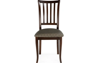 Деревянный стул Фрезино, лоди карамель / орех темный