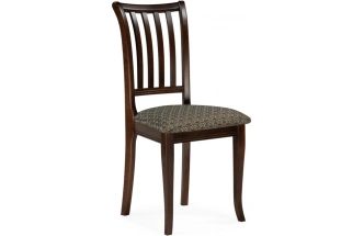 Деревянный стул Фрезино, лоди карамель / орех темный