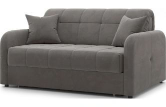 Диван прямой Гаспар 140, модель 045, Happy 927 (серый)