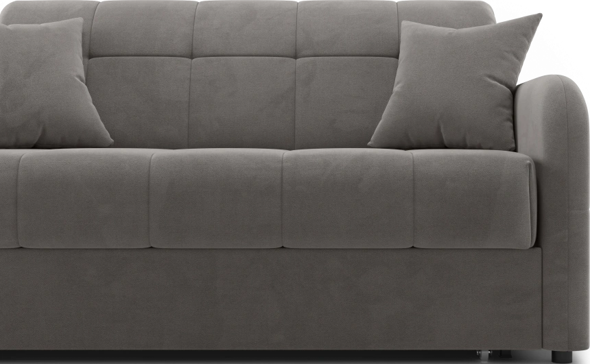 Диван прямой Гаспар 140, модель 045, Happy 927 (серый)