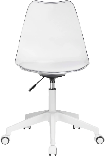 Компьютерное кресло Kolin, с подушкой, clear / white