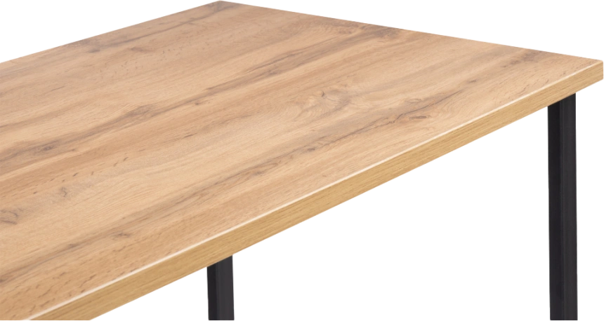 Барная стойка Дилан Лофт 120x60x110 дуб вотан, каркас черный