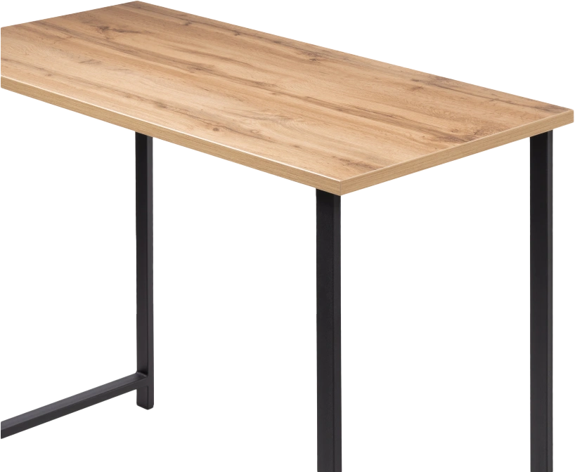 Барная стойка Дилан Лофт 120x60x110 дуб вотан, каркас черный