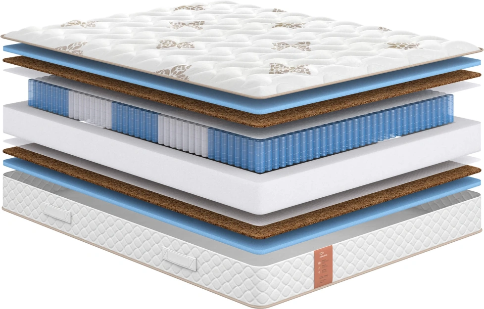 Матрас средней жесткости Eco Middle 200x200