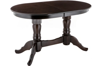 Кухонный обеденный раздвижной стол Деон, 130(165)x80x79, шоколад