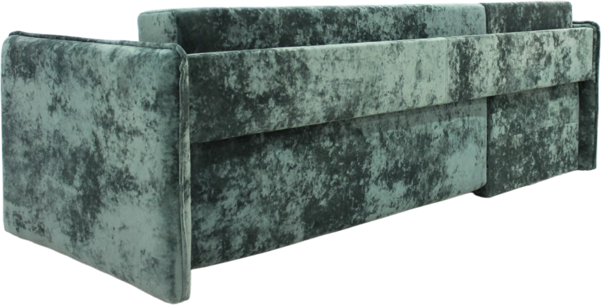 Диван угловой Оскар, Плюш Дасти Грин