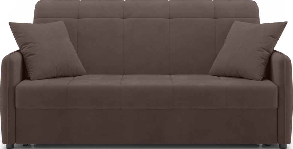 Диван прямой Монако 160, модель 068, Balance 235 (коричневый)