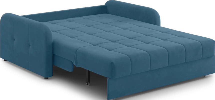 Диван прямой Гаспар 160, модель 045, Happy 792 (голубой)