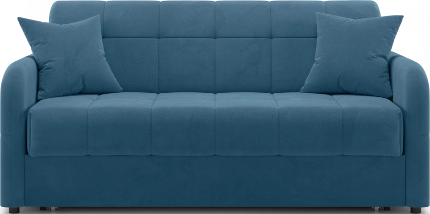 Диван прямой Гаспар 160, модель 045, Happy 792 (голубой)