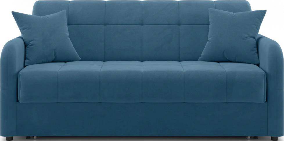 Диван прямой Гаспар 160, модель 045, Happy 792 (голубой)