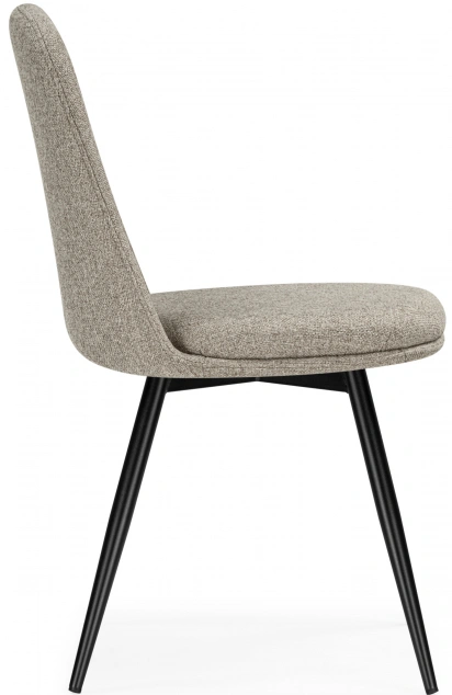 Стул Texas 1, поворотный 360, светло-серый / черный