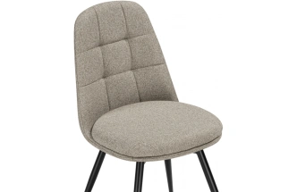 Стул Texas 1, поворотный 360, светло-серый / черный