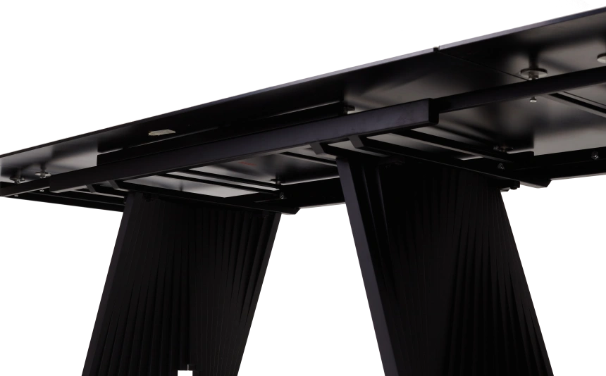 Кухонный стол раздвижной Ivar 180, Marbles KL-188 Контрастный мрамор, итальянская керамика