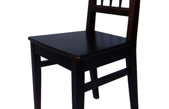 Стул Кристиан, деревянный, жесткий, венге