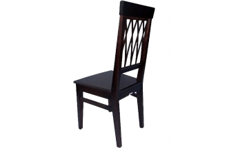 Стул Кристиан, деревянный, жесткий, венге
