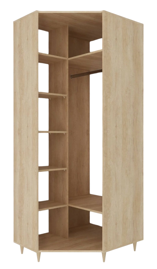 Модульная детская спальня Киото, дуб небраска / бетон тёмный