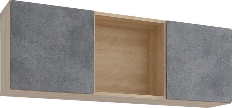 Модульная детская спальня Киото, дуб небраска / бетон тёмный