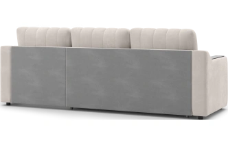 Диван угловой Мурано, модель 101, Maxx 100 (бежевый) / венге