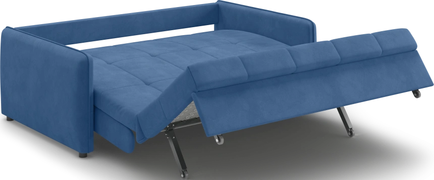 ​Диван прямой Монако 160, модель 068, Balance 784​ (синий)