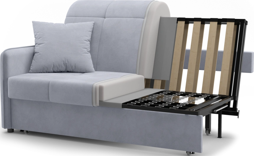 ​Диван прямой Монако 160, модель 068, Balance 784​ (синий)