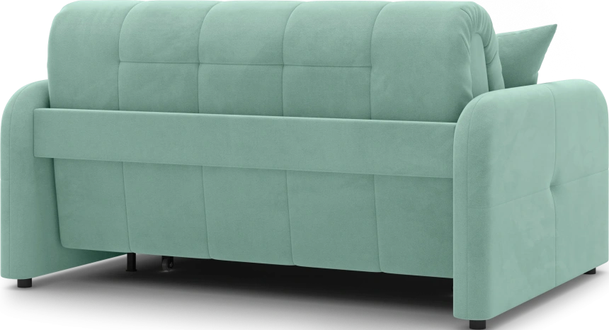 Диван прямой Гаспар 140, модель 045, Happy 690 (зелёный)