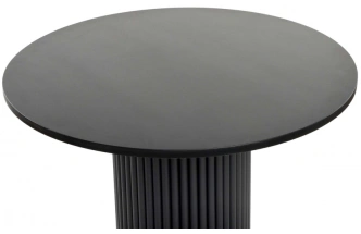 Кухонный стол Барел, 100 х 100, черный / черный