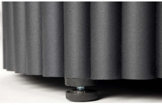 Кухонный стол Барел, 100 х 100, черный / черный