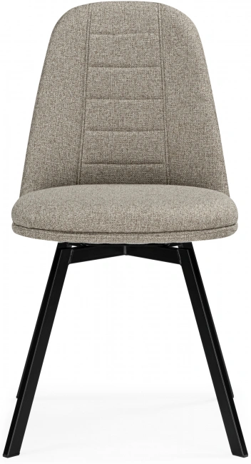 Стул Texas 2, поворотный 360, латте / черный