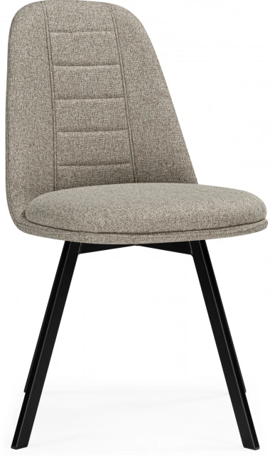 Стул Texas 2, поворотный 360, латте / черный