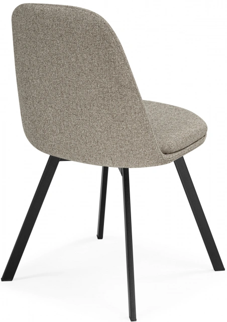 Стул Texas 2, поворотный 360, латте / черный