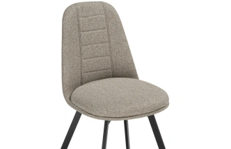 Стул Texas 2, поворотный 360, латте / черный