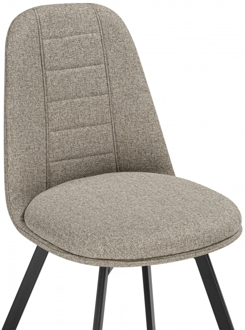 Стул Texas 2, поворотный 360, латте / черный