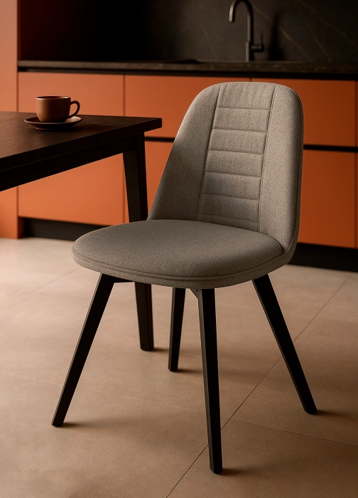 Стул Texas 2, поворотный 360, латте / черный