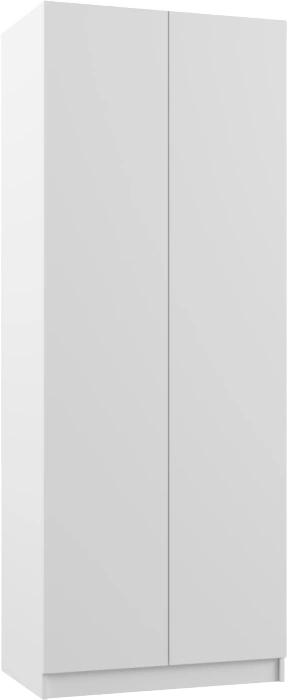 Шкаф двухдверный Мадера, распашной для одежды, лдсп, белый