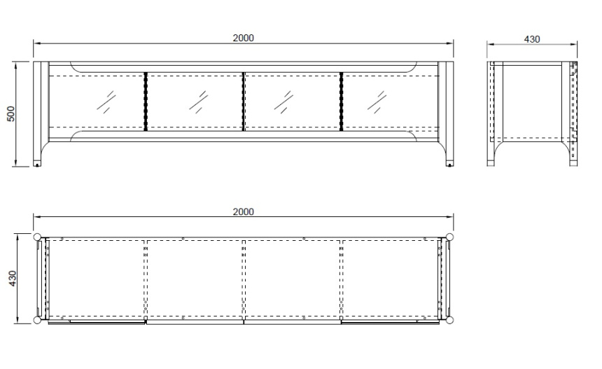 Тумба под ТВ Grimaldi