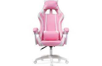 Компьютерное кресло Rodas, розовый / белый