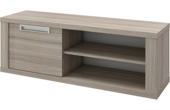 Тумба под ТВ Честерфилд, с полками, Шорвуд